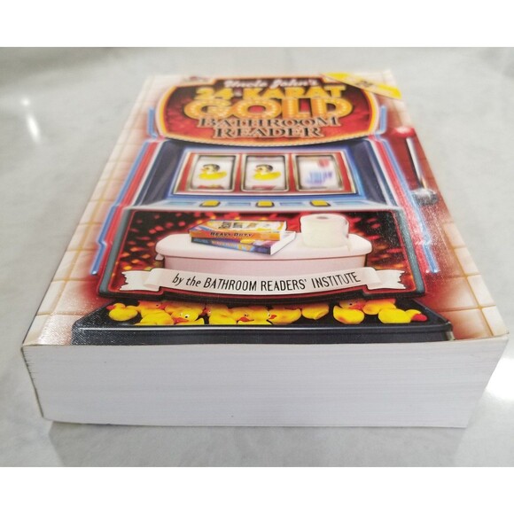 Uncle John's 24 Karat gold bathroom reader paperback book. - Picture 5 of 8